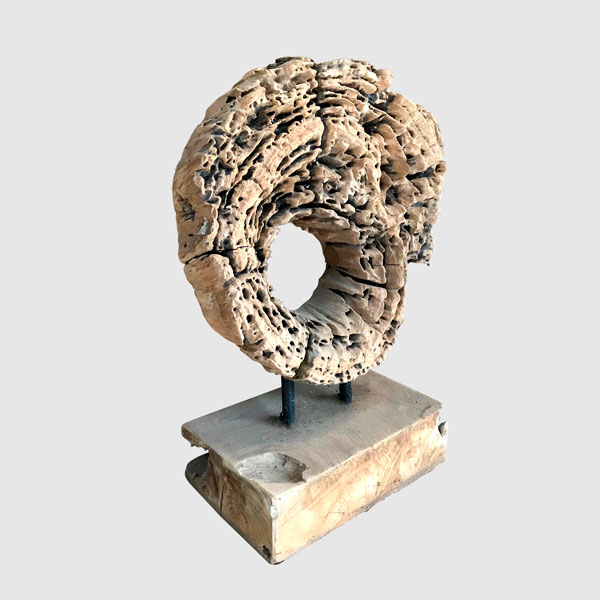 TEAKOVÁ LASTURA NA PODSTAVCI